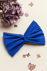 Headbands-BANDEAU - Californienne BLEU MAJORELLE- Indira de paris