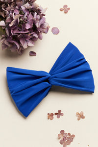 Headbands-BANDEAU - Californienne BLEU MAJORELLE- Indira de paris