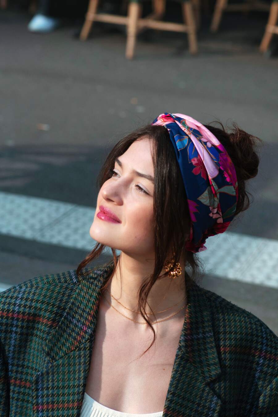 Headbands-CALIFORNIENNE HORTENSIA- Indira de paris