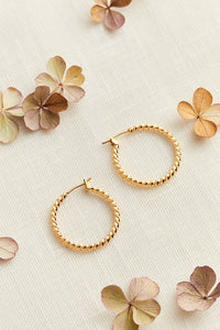 Boucles d'oreilles - Créoles Juliette - Indira de paris