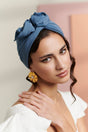 Turbans complets modulables-CUBAINE CIEL- Indira de paris