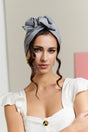 Turbans complets modulables-CUBAINE GRIS PERLE- Indira de paris