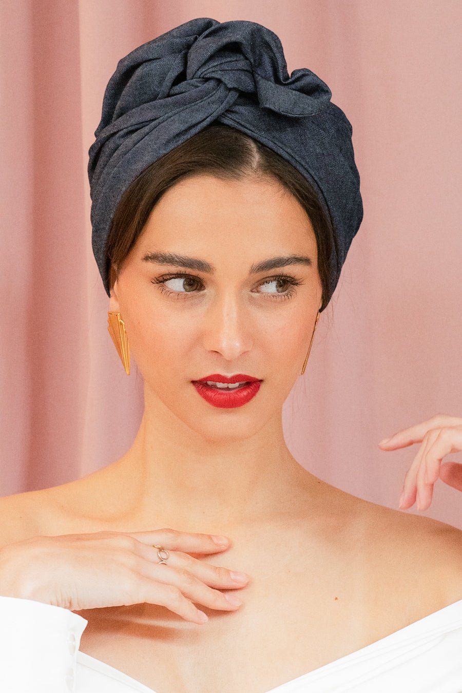 Turbans complets flexibles-Cubaine JANE BRUT- Indira de paris