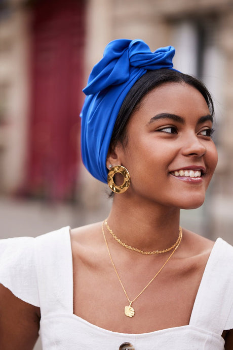 Turbans complets modulables-CUBAINE MAJORELLE- Indira de paris