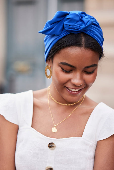 Turbans complets modulables-CUBAINE MAJORELLE- Indira de paris