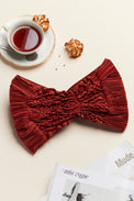 Headbands-DEMI-TURBAN - Californienne - ROMY Terracotta- Indira de paris