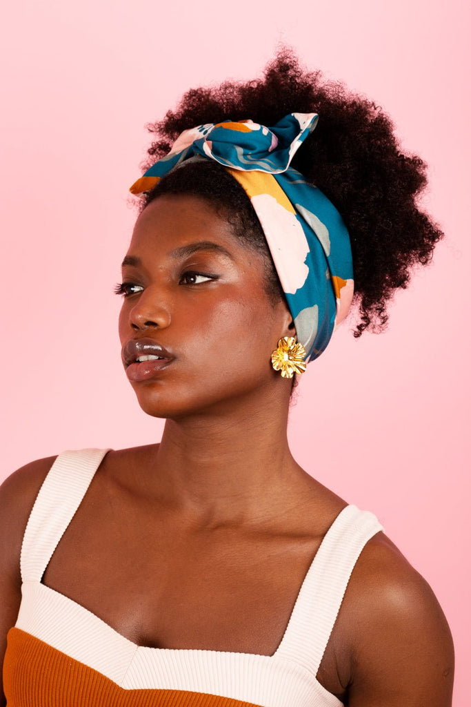 Bandeaux flexibles-FLEXBAND DIANA BLEU- Indira de paris