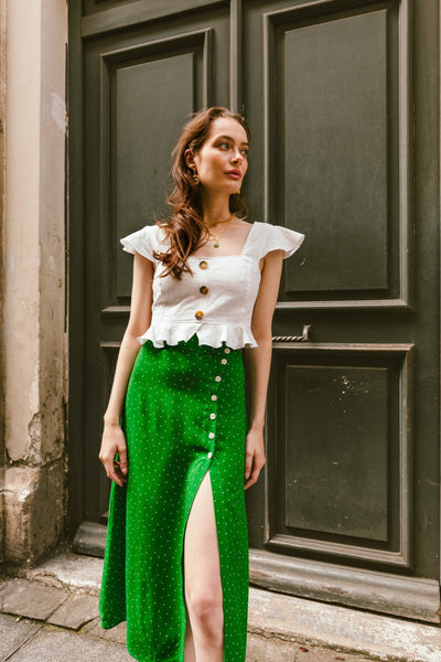 jupe-meryl-mini-pois-vert-