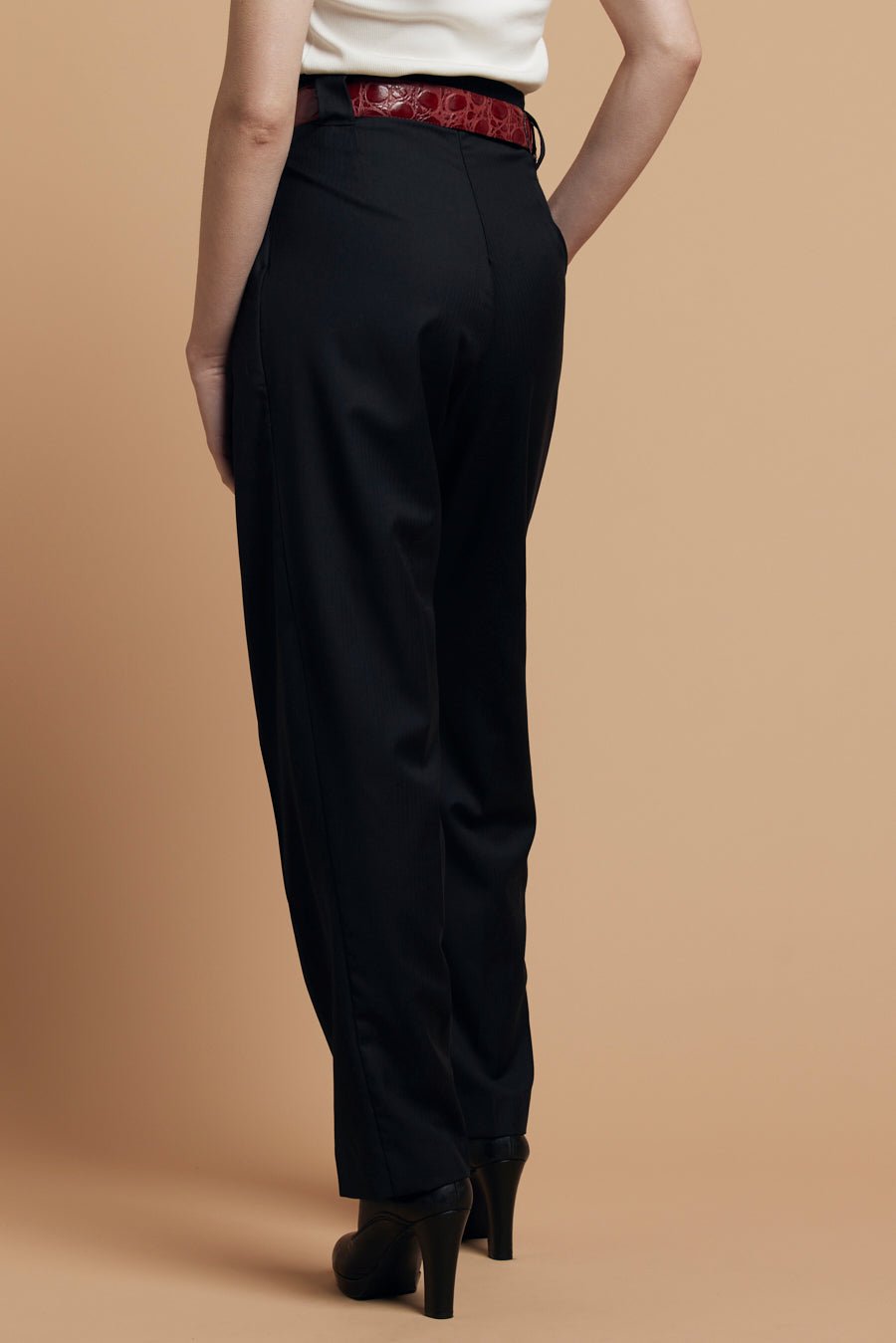 Pantalon-Pantalon Louis - Noir- Indira de paris