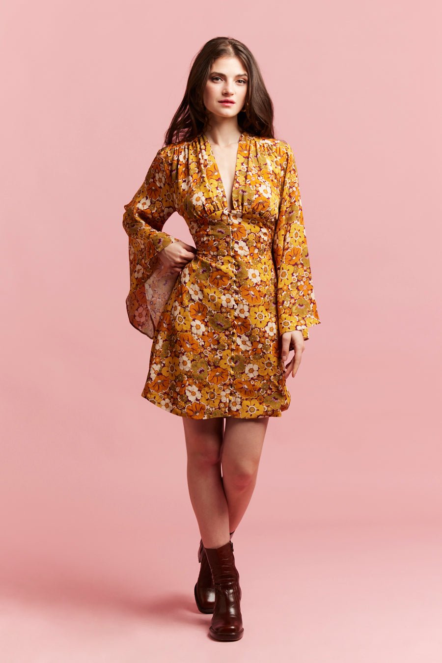 Robes-ROBE FRANNY DAPHNEE- Indira de paris