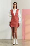 Robes-SALOPETTE SYLVIE CORAIL- Indira de paris