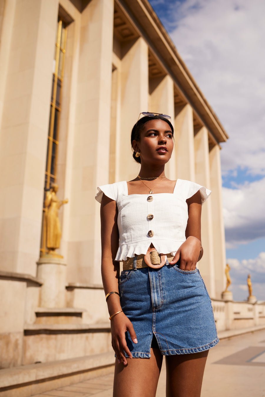 Haut-TOP STEFANIE- Indira de paris