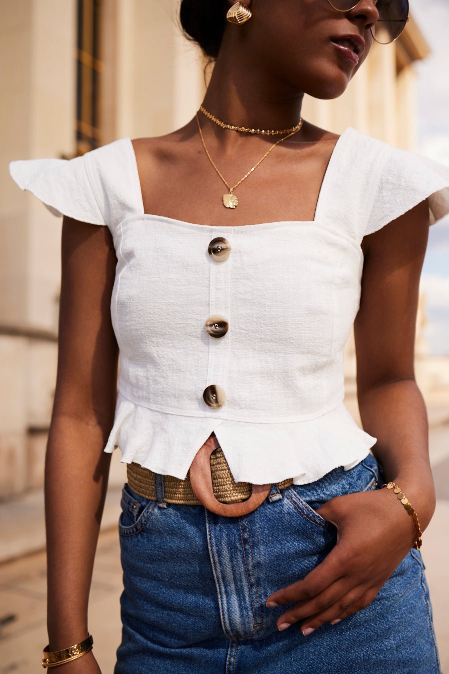 Haut-TOP STEFANIE- Indira de paris