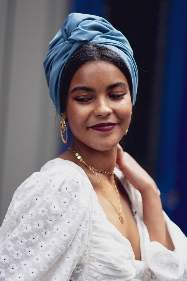 Turbans complets flexibles-TURBAN - Africaine CIEL- Indira de paris