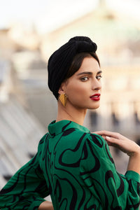 TURBAN - Bandana - ROMY Black