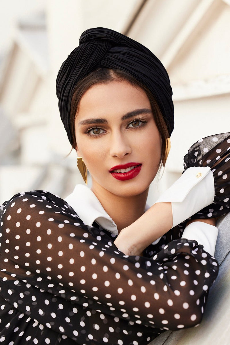 Women s Cross Turban Oriental Style Indira From Paris Indira De Paris women-s-cross-turban-oriental-style-indira-from-paris-indira-de-paris